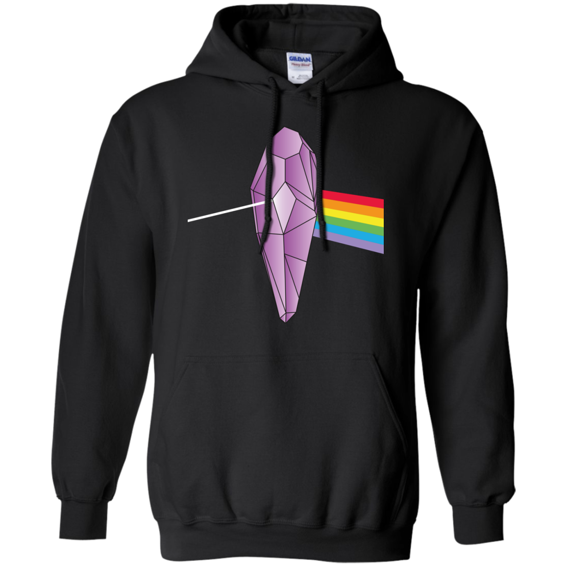 Darkside Of The Crystal Pullover Hoodie