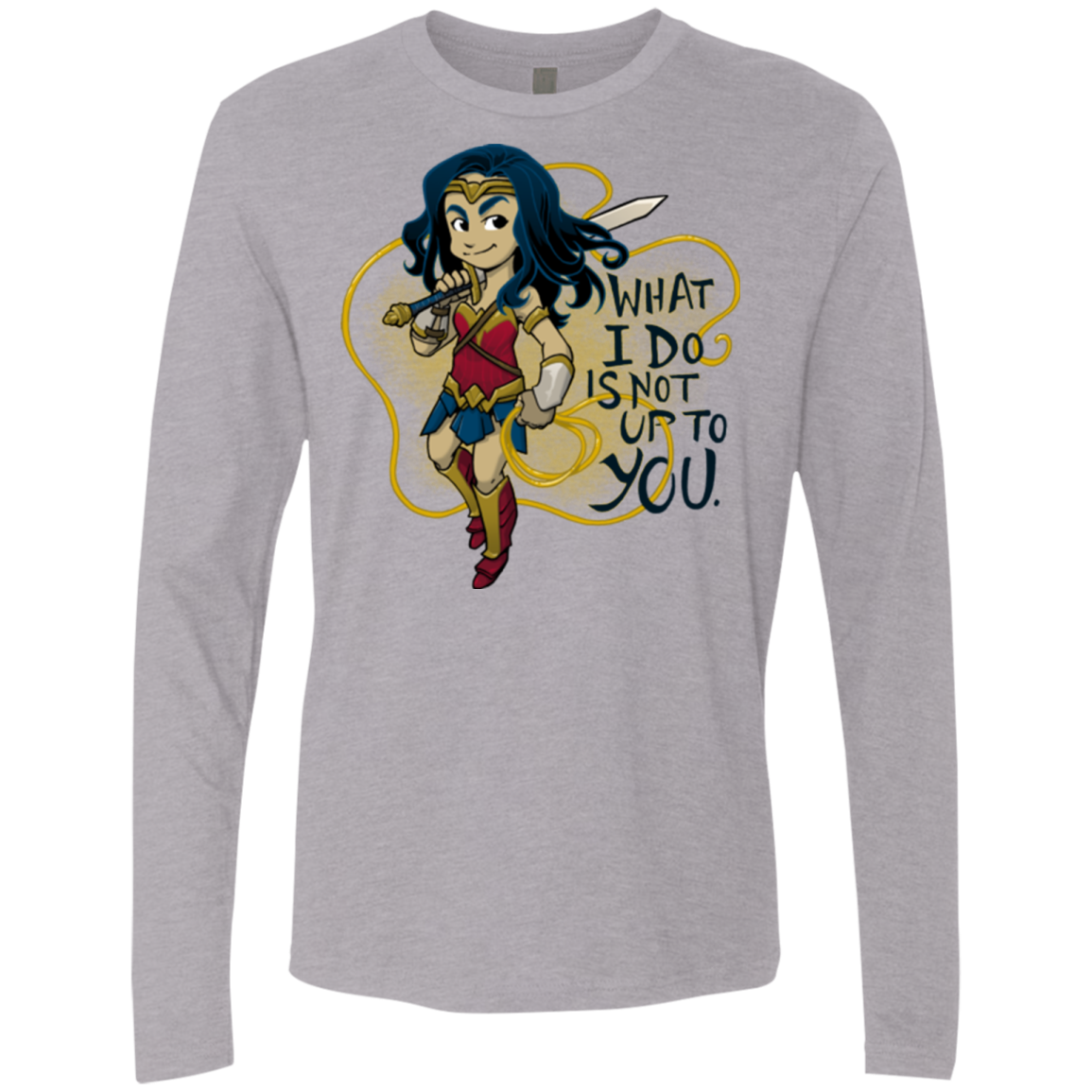 WW Text Men's Premium Long Sleeve