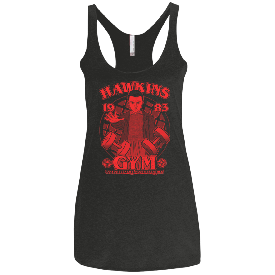 Hawkins Gym Women's Triblend Racerback Tank