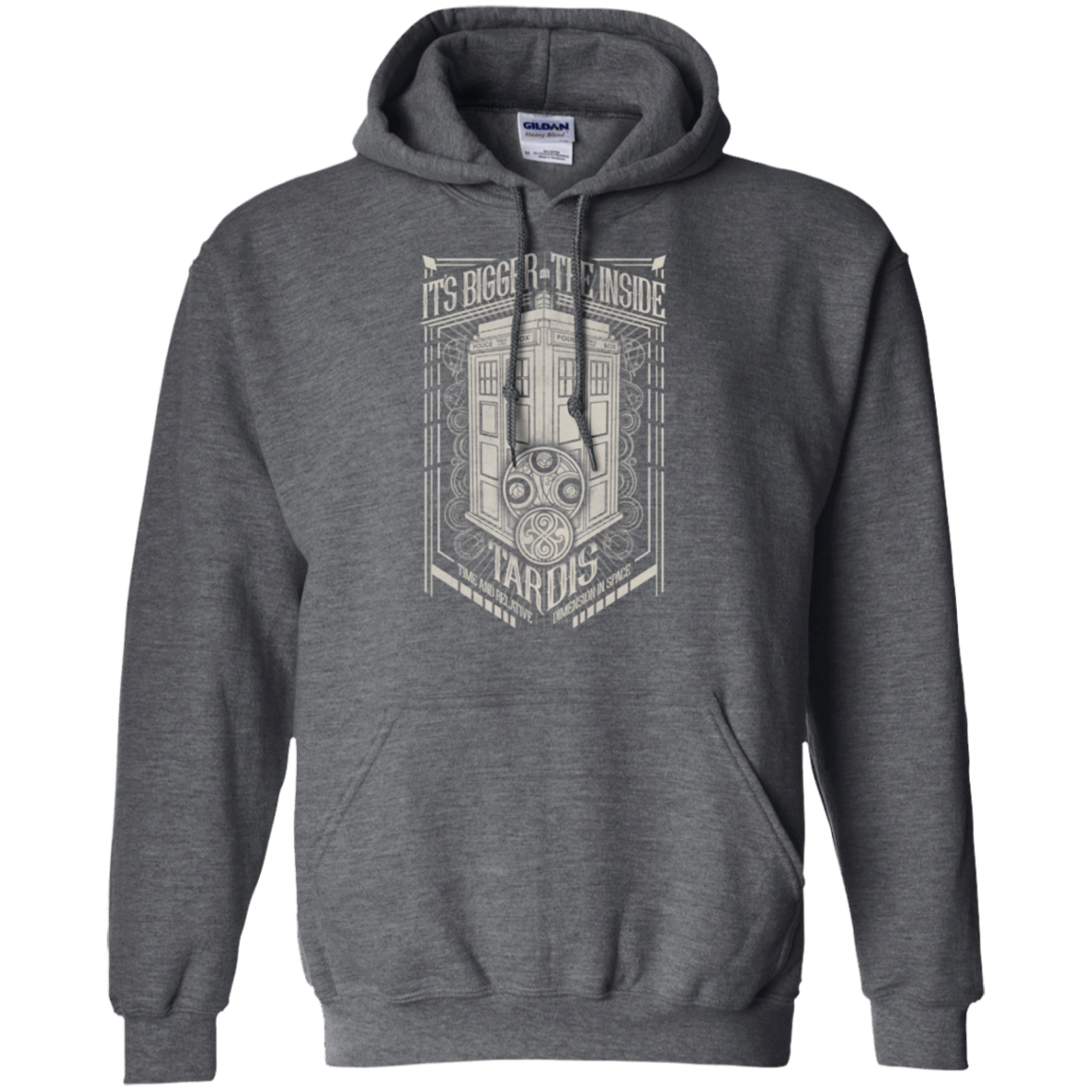 The Vintage Series - It's Bigger on The Inside Pullover Hoodie