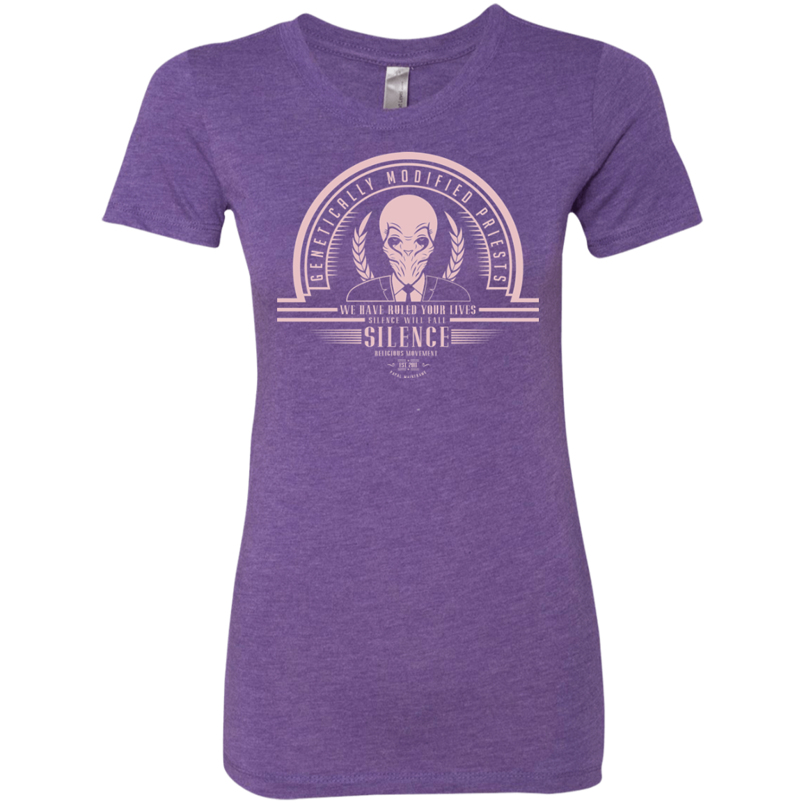 Who Villains Silence Women's Triblend T-Shirt