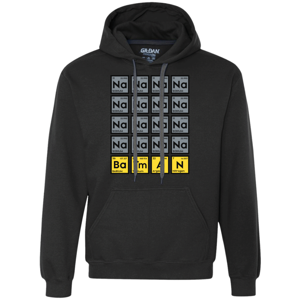 Batmanium Premium Fleece Hoodie