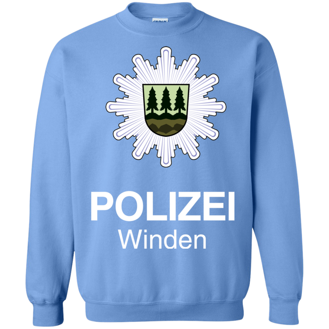 Winden Polizei Crewneck Sweatshirt