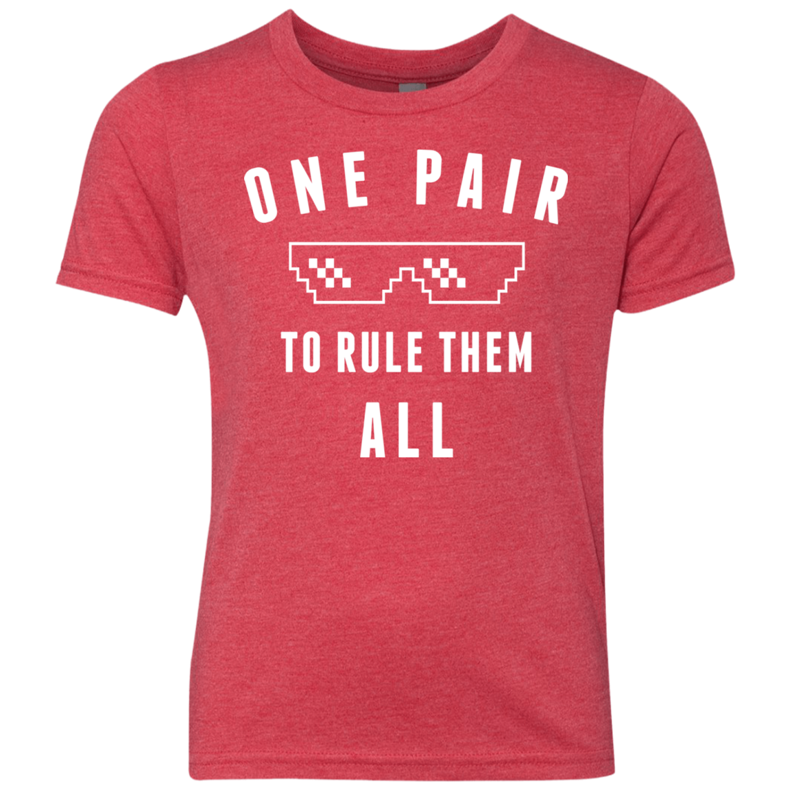 One pair Youth Triblend T-Shirt