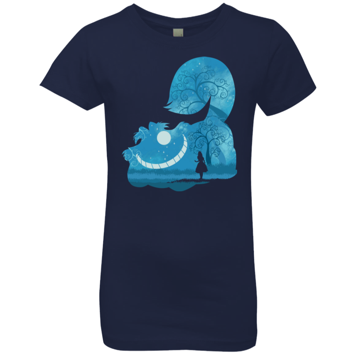 Cheshire Portrait Girls Premium T-Shirt