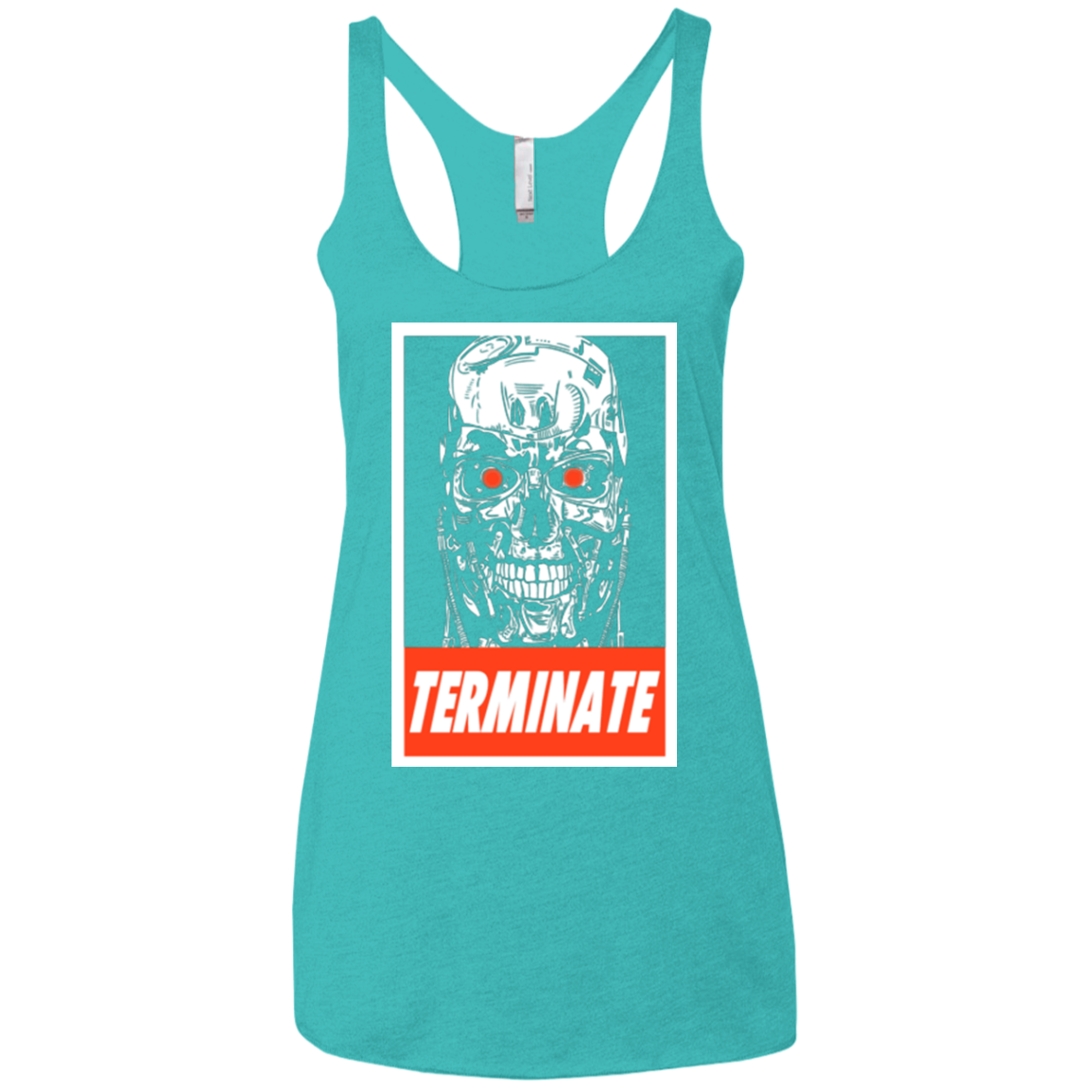Terminate Women's Triblend Racerback Tank