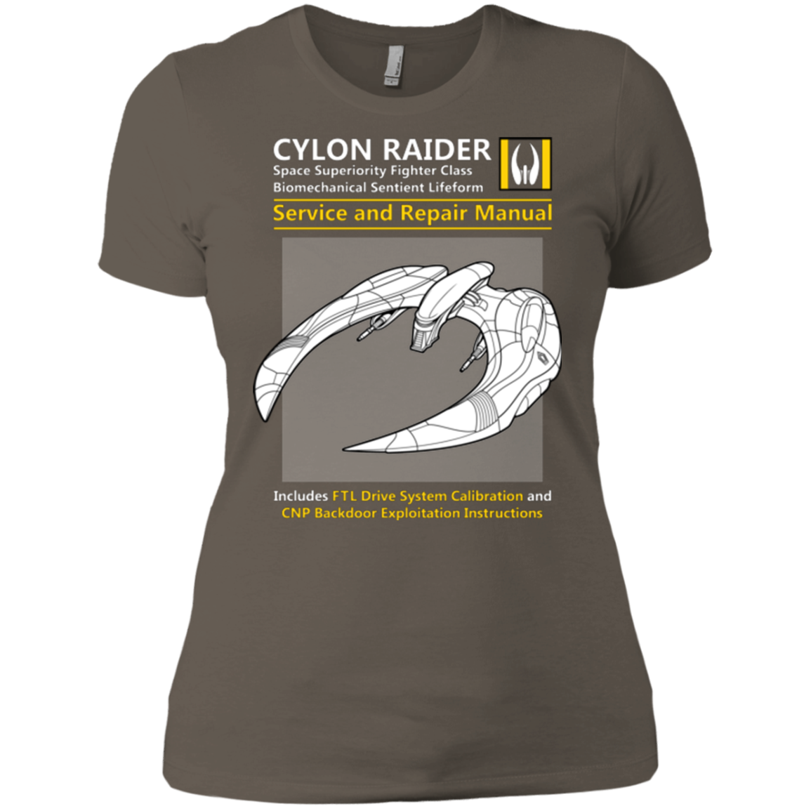 CYLON RAIDER SERVICE & REPAIR MANUAL Women's Premium T-Shirt