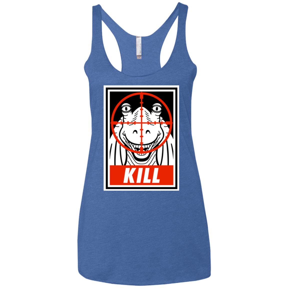 Kill Women's Triblend Racerback Tank