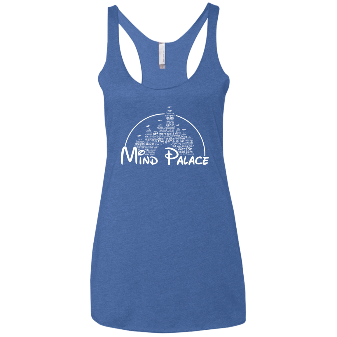 Mind Palace Women's Triblend Racerback Tank