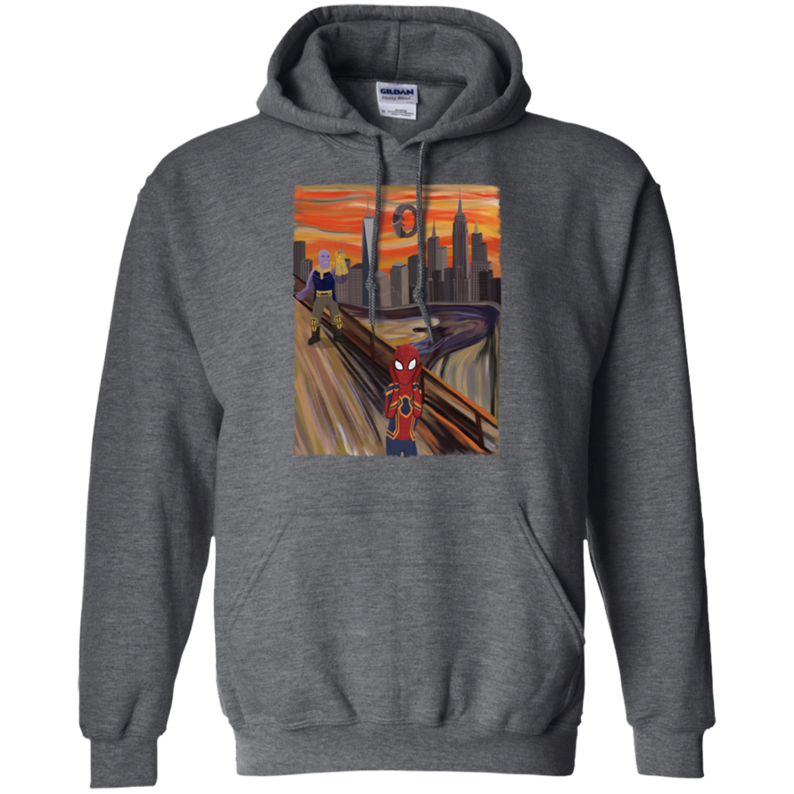 Spider Scream Pullover Hoodie
