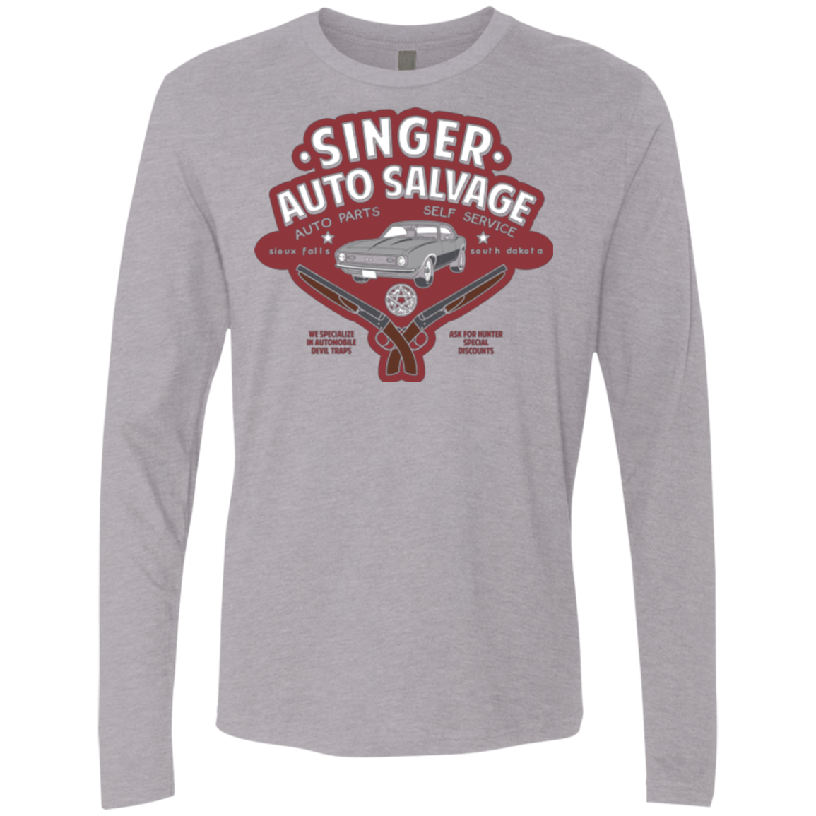 Singer Auto Salvage Men's Premium Long Sleeve