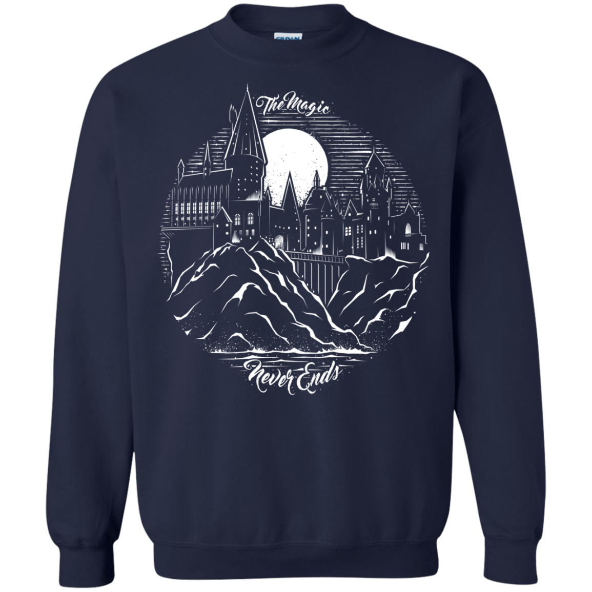 The Magic Never Ends Crewneck Sweatshirt