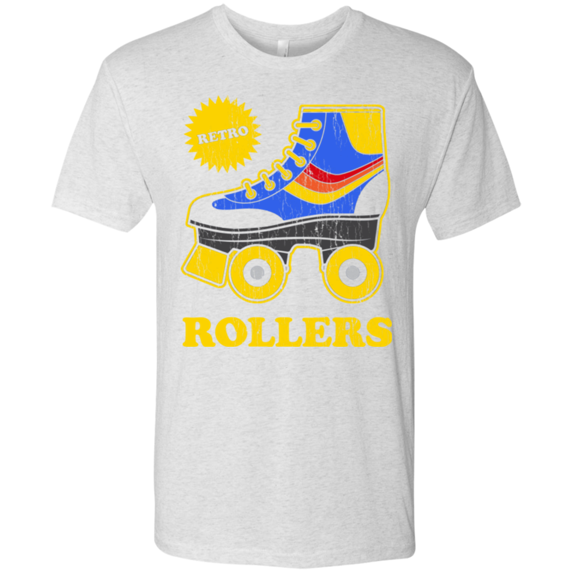Retro rollers Men's Triblend T-Shirt