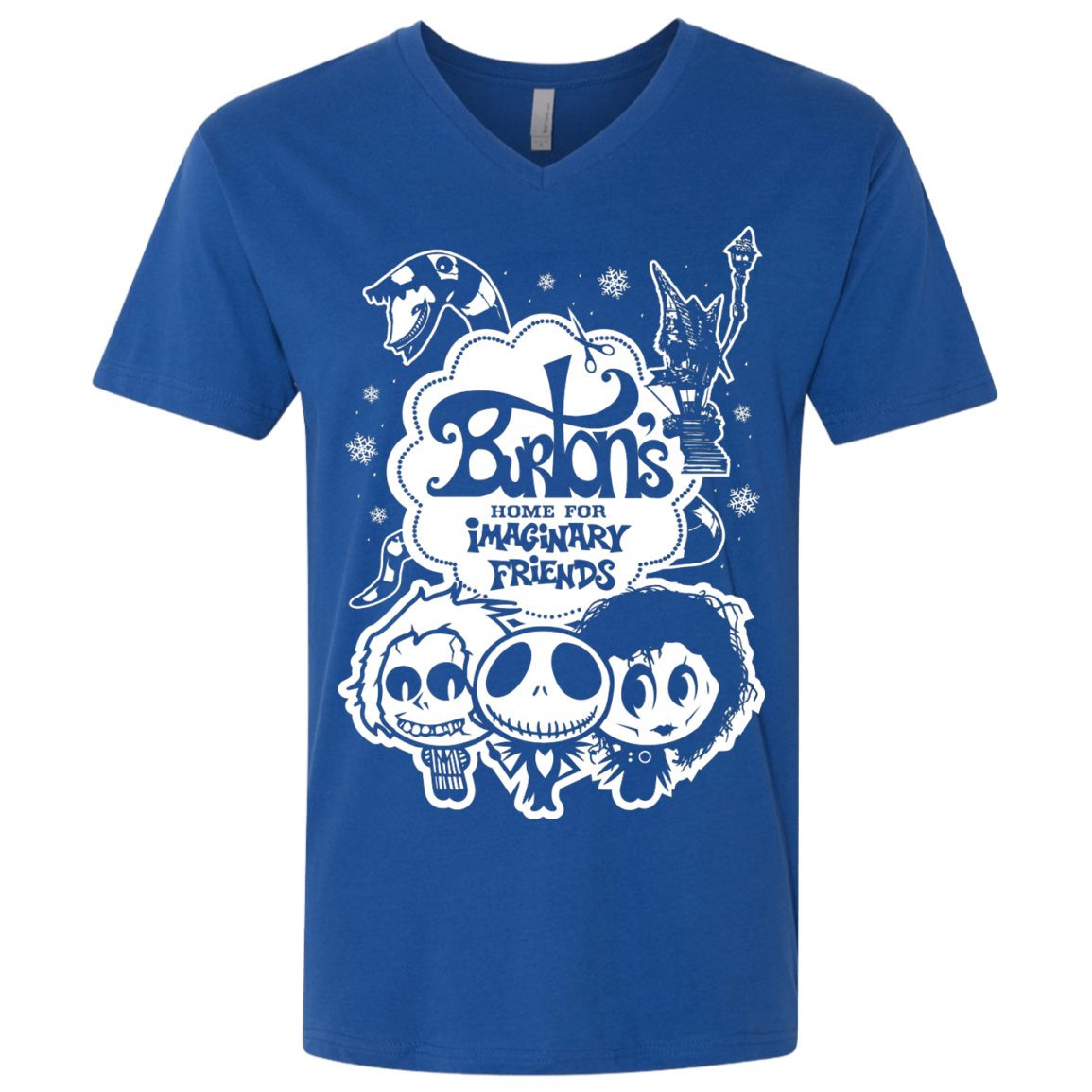 Burtons Imaginary Friends Men's Premium V-Neck