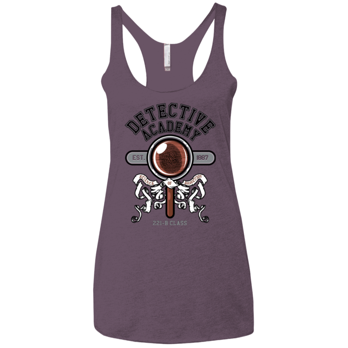 Detective Academy Women's Triblend Racerback Tank