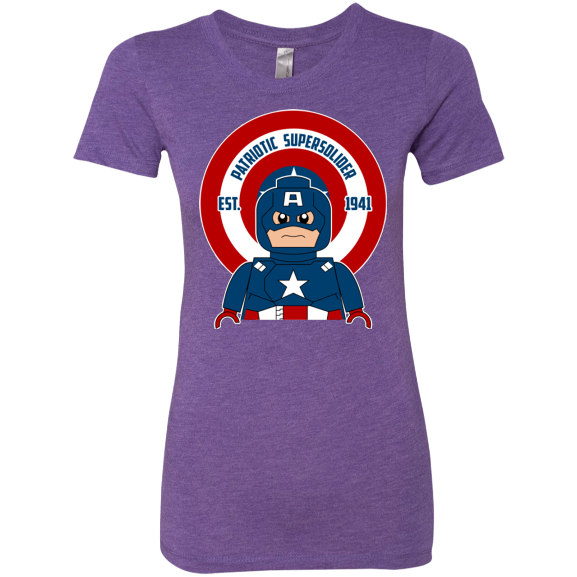 Patriotic Supersoldier Women's Triblend T-Shirt