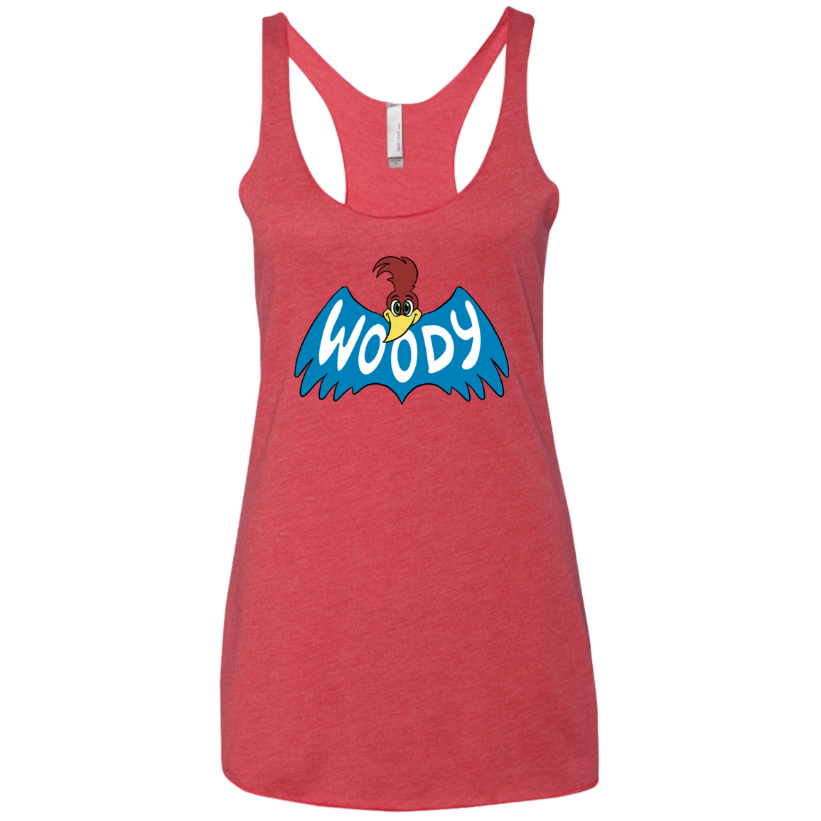 Woodpecker Women's Triblend Racerback Tank