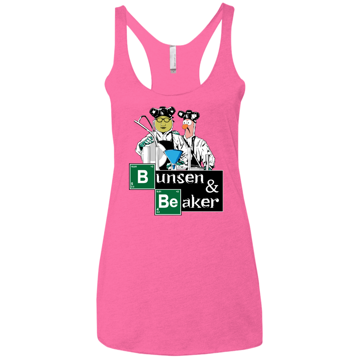 Bunsen & Beaker Women's Triblend Racerback Tank