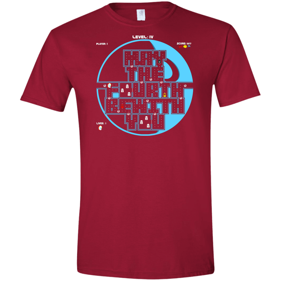 Pacman May The Fourth Men's Semi-Fitted Softstyle