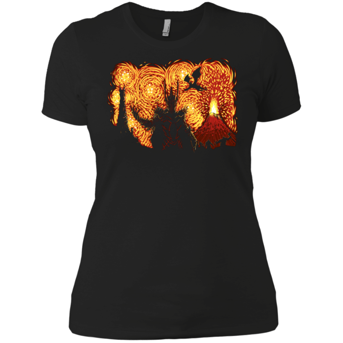 Starry Middle Earth Women's Premium T-Shirt