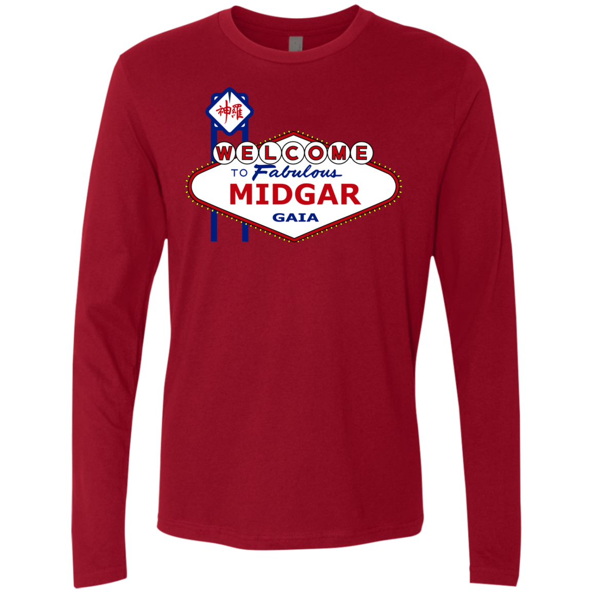 Viva Midgar Men's Premium Long Sleeve