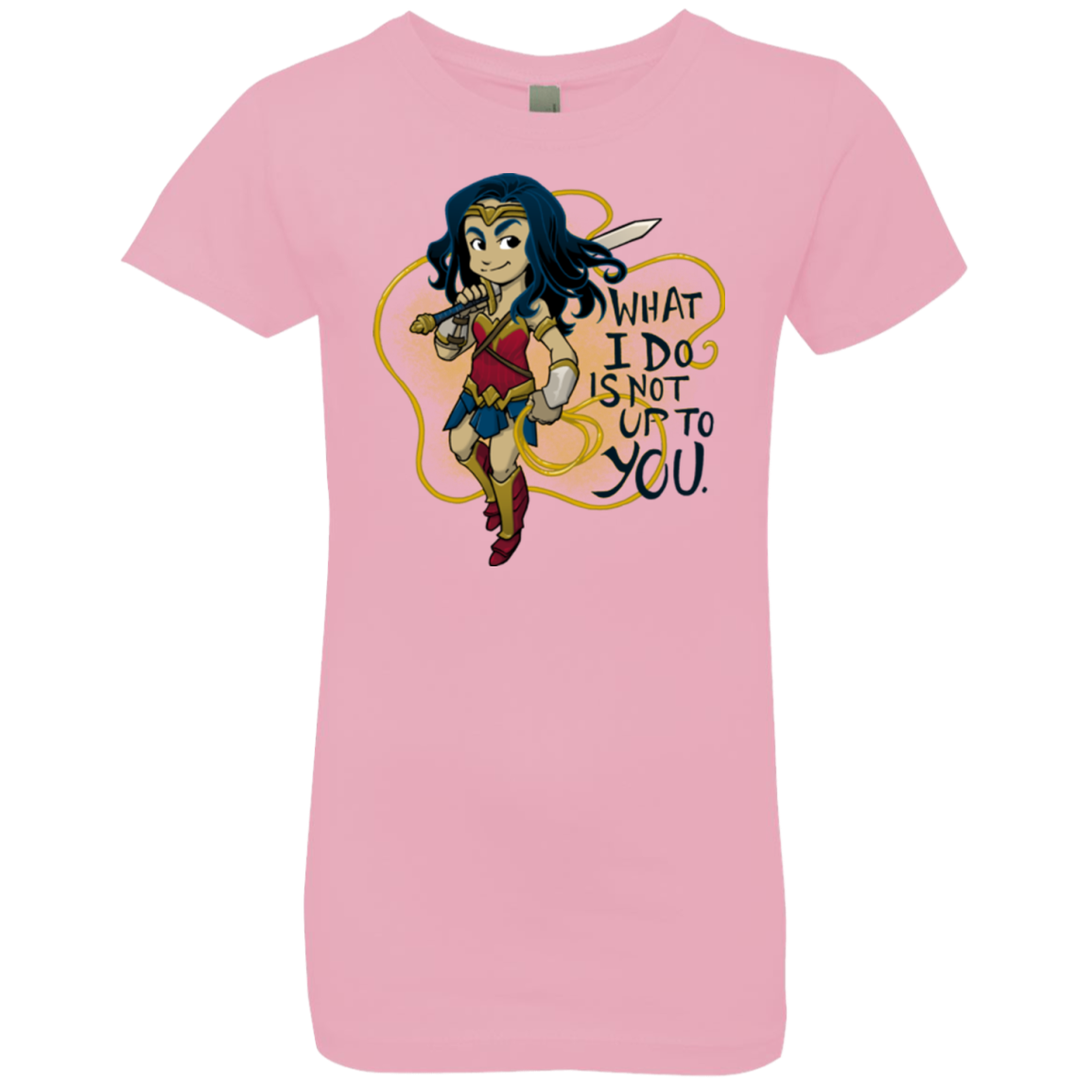 WW Text Girls Premium T-Shirt