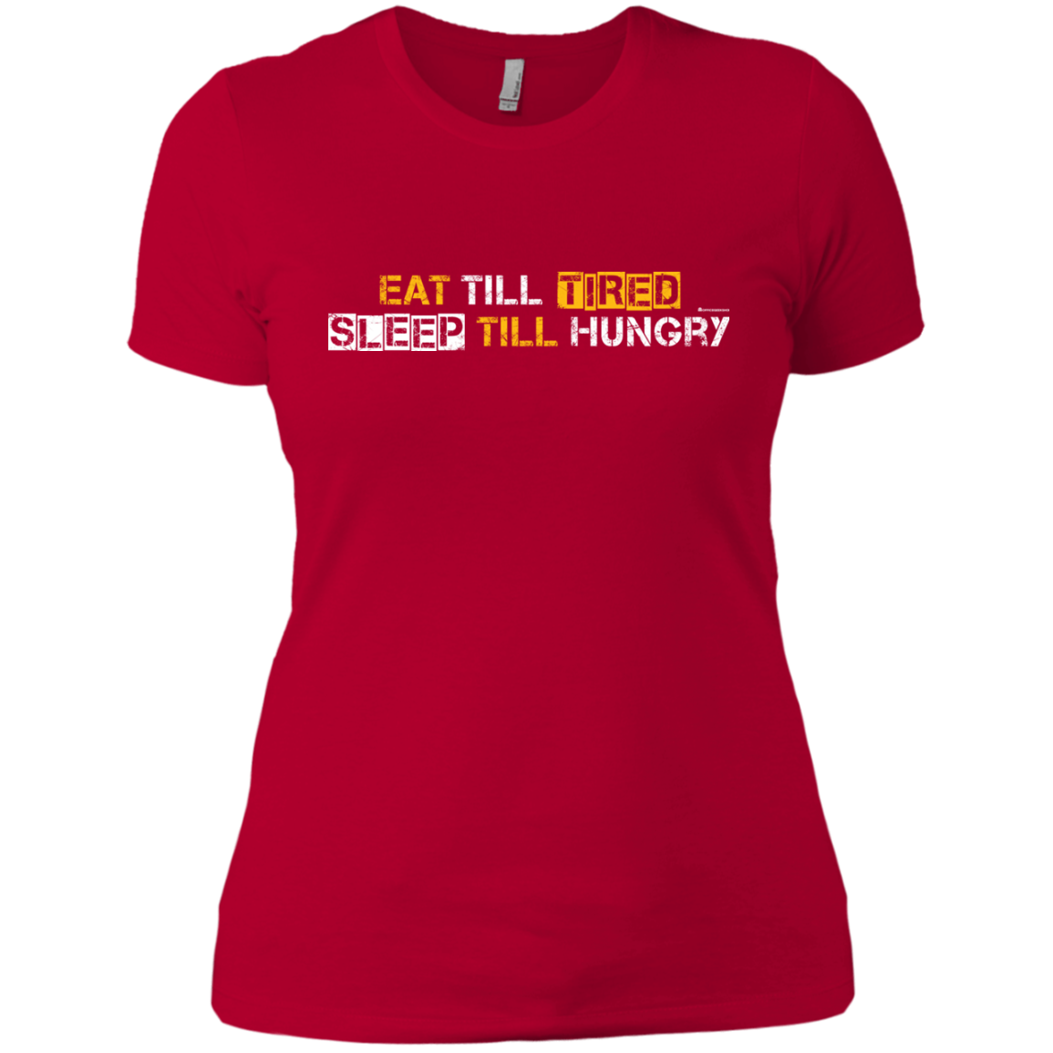 Food Sleep Loop Women's Premium T-Shirt