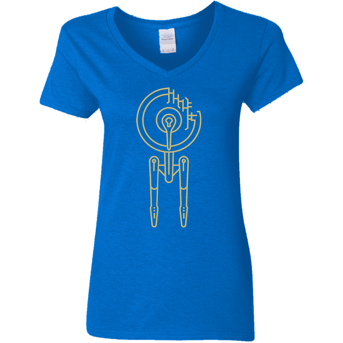 Construction Stars Women's V-Neck T-Shirt