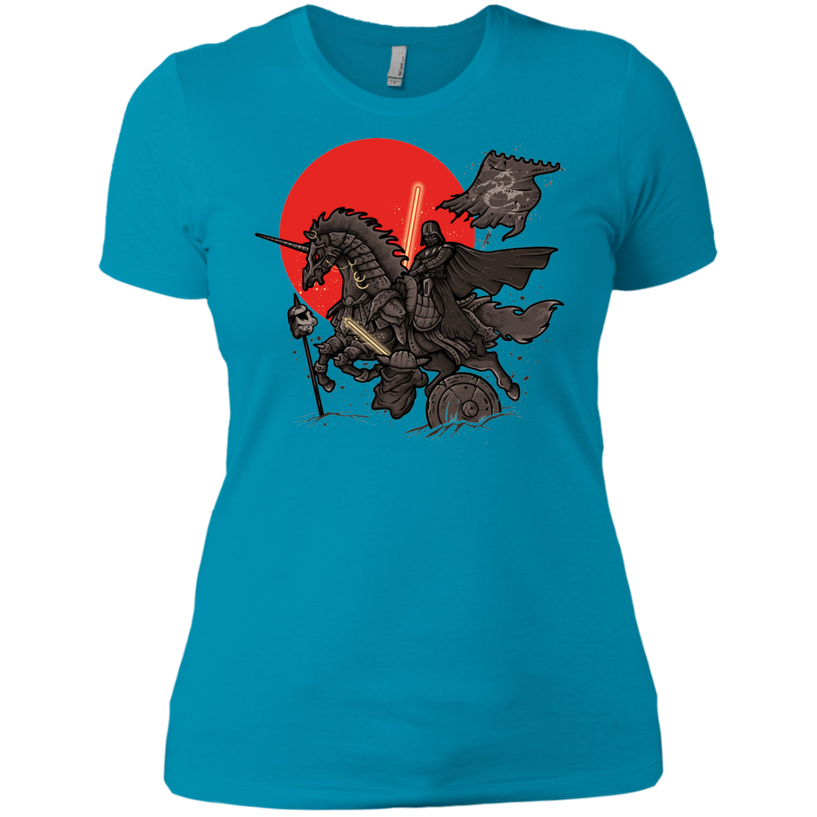 SAMURAI GALAXY Women's Premium T-Shirt