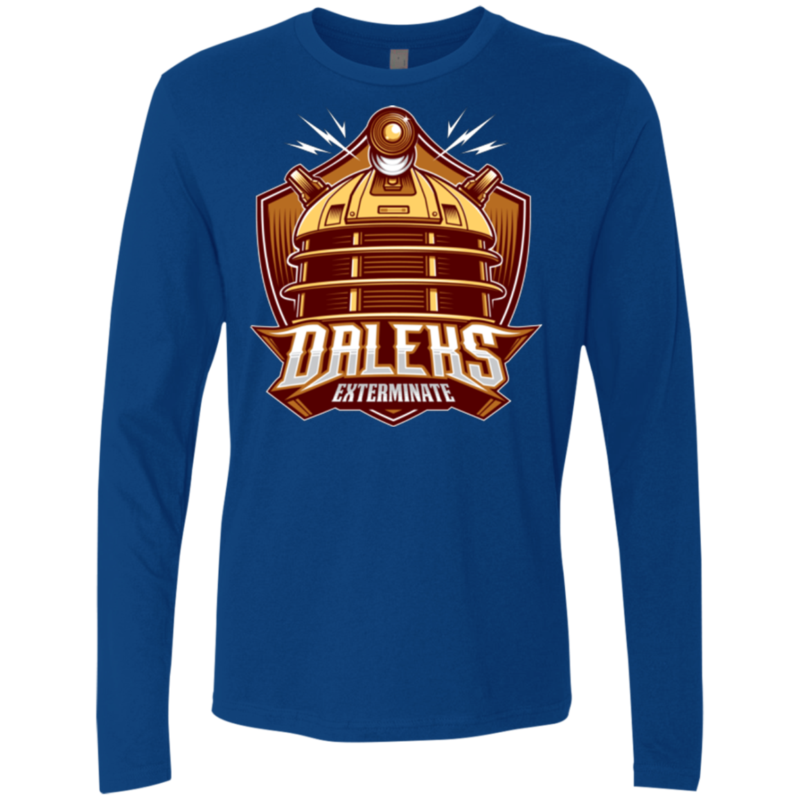 Dr. Who Daleks Men's Premium Long Sleeve