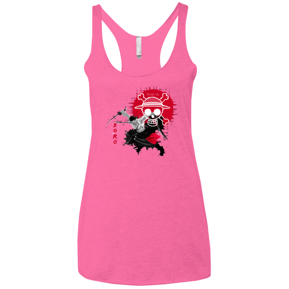 Zoro Women's Triblend Racerback Tank
