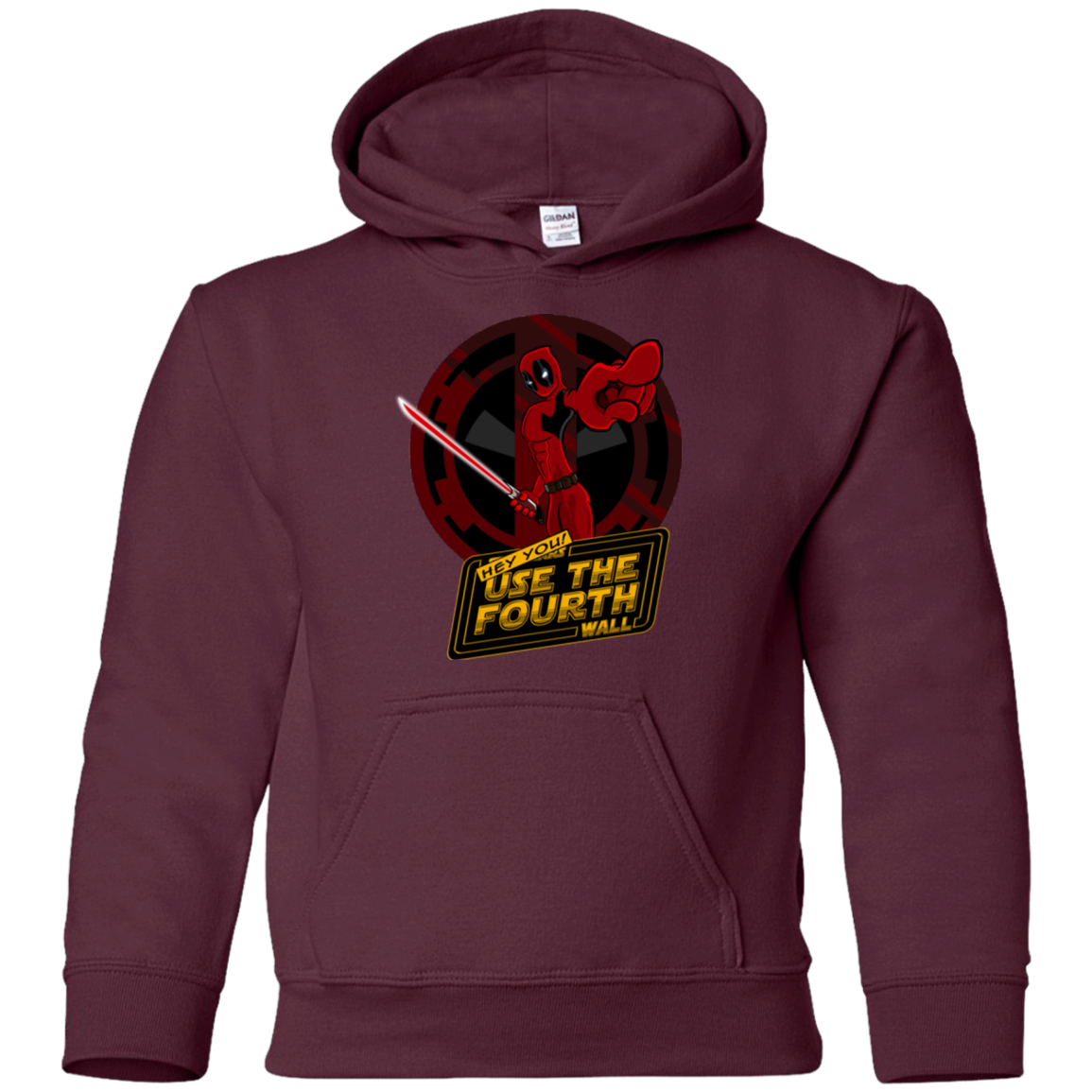 Use The Fourth Wall Youth Hoodie