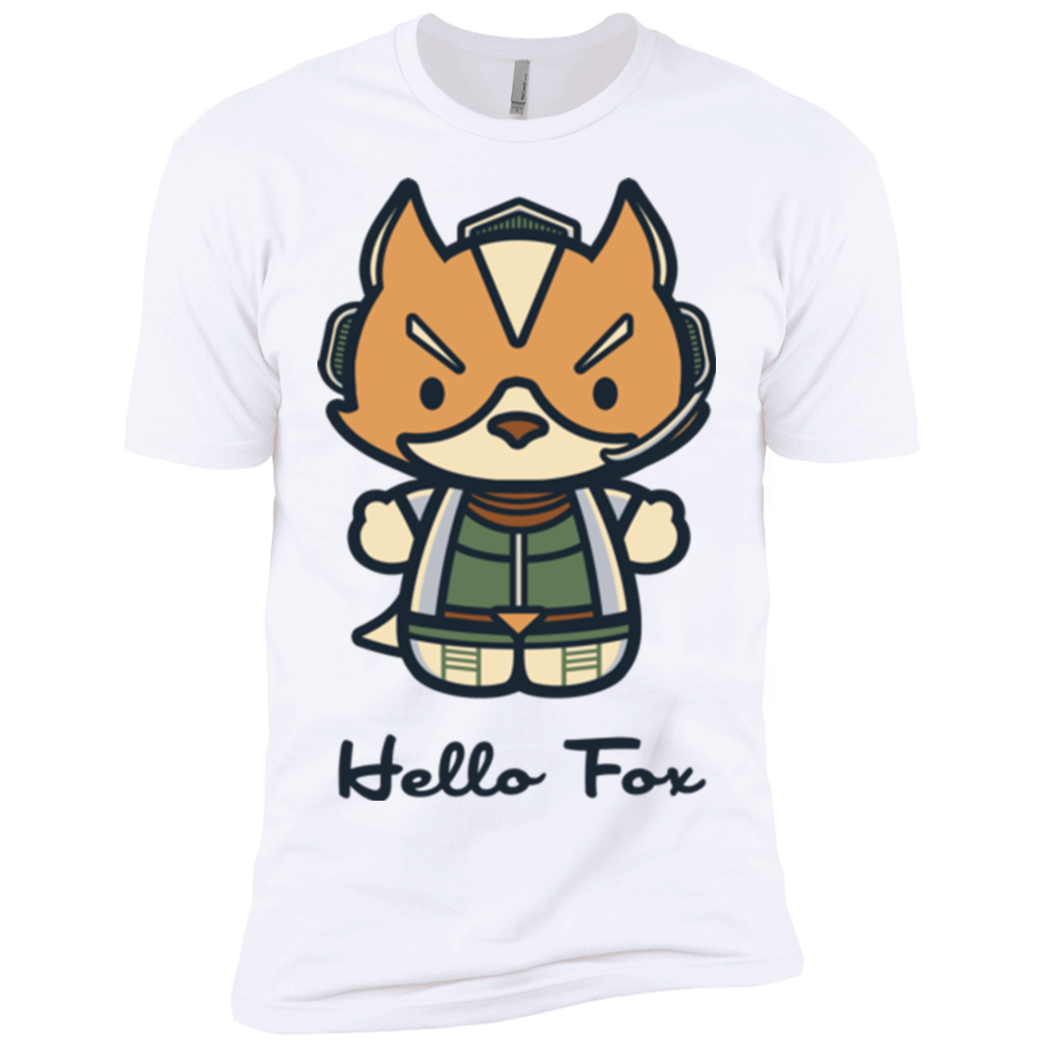 Hello Fox Men's Premium T-Shirt