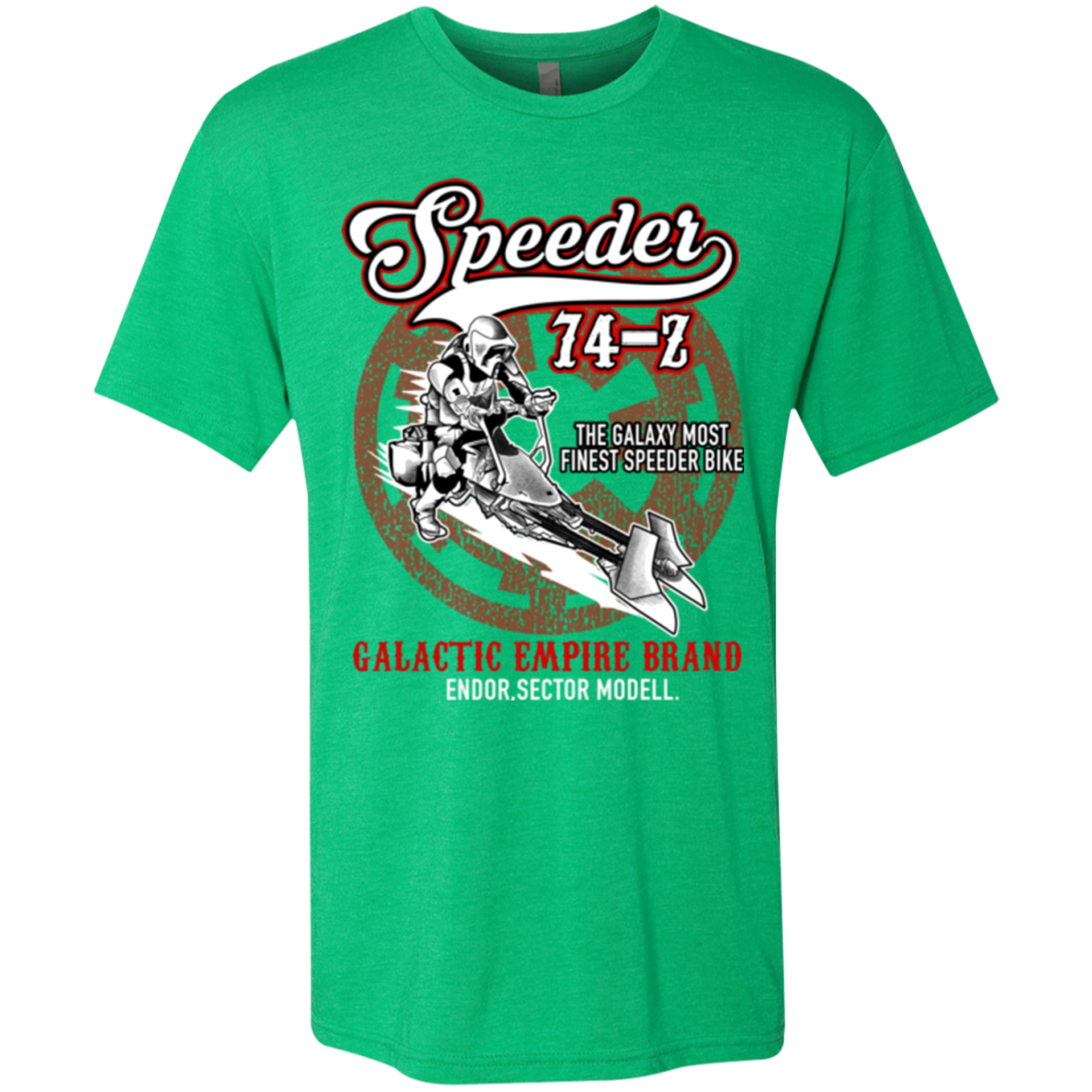 The Speeder Men's Triblend T-Shirt