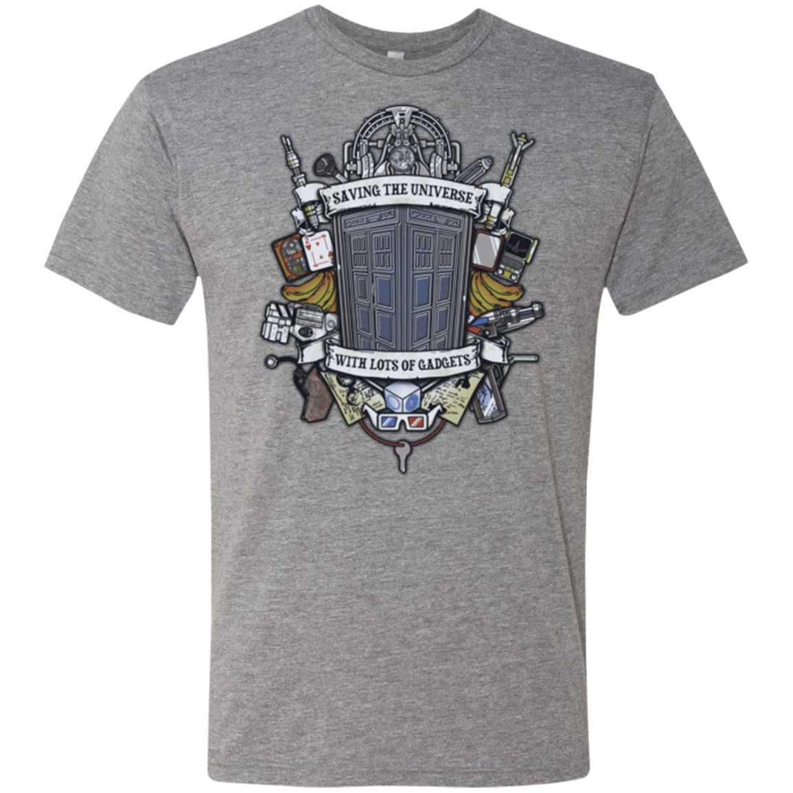 Timelord Crest Men's Triblend T-Shirt