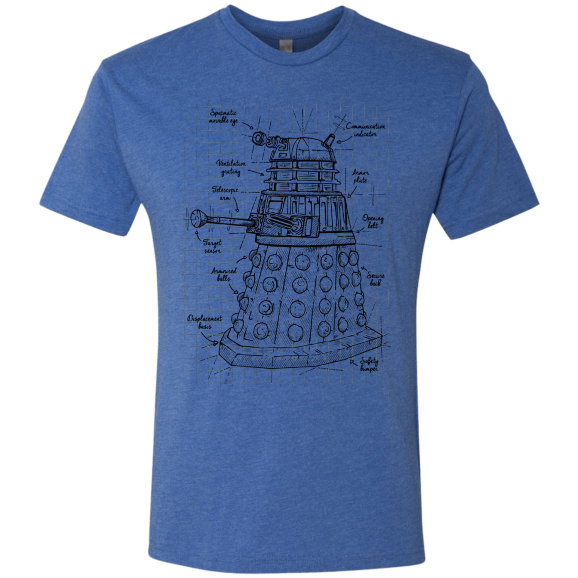 Dalek Plan Men's Triblend T-Shirt