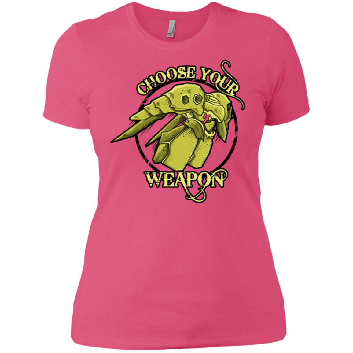 CHOOSE YOUR WEAPON Women's Premium T-Shirt