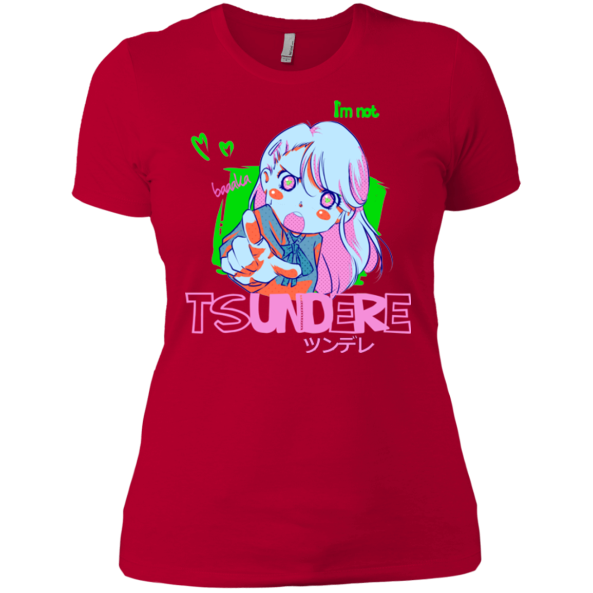 Tsundere Women's Premium T-Shirt
