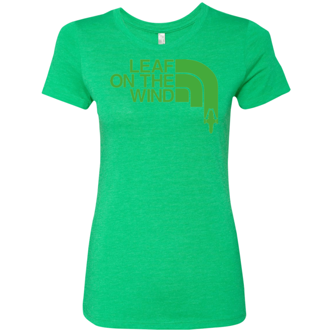 Leaf on the Wind Women's Triblend T-Shirt