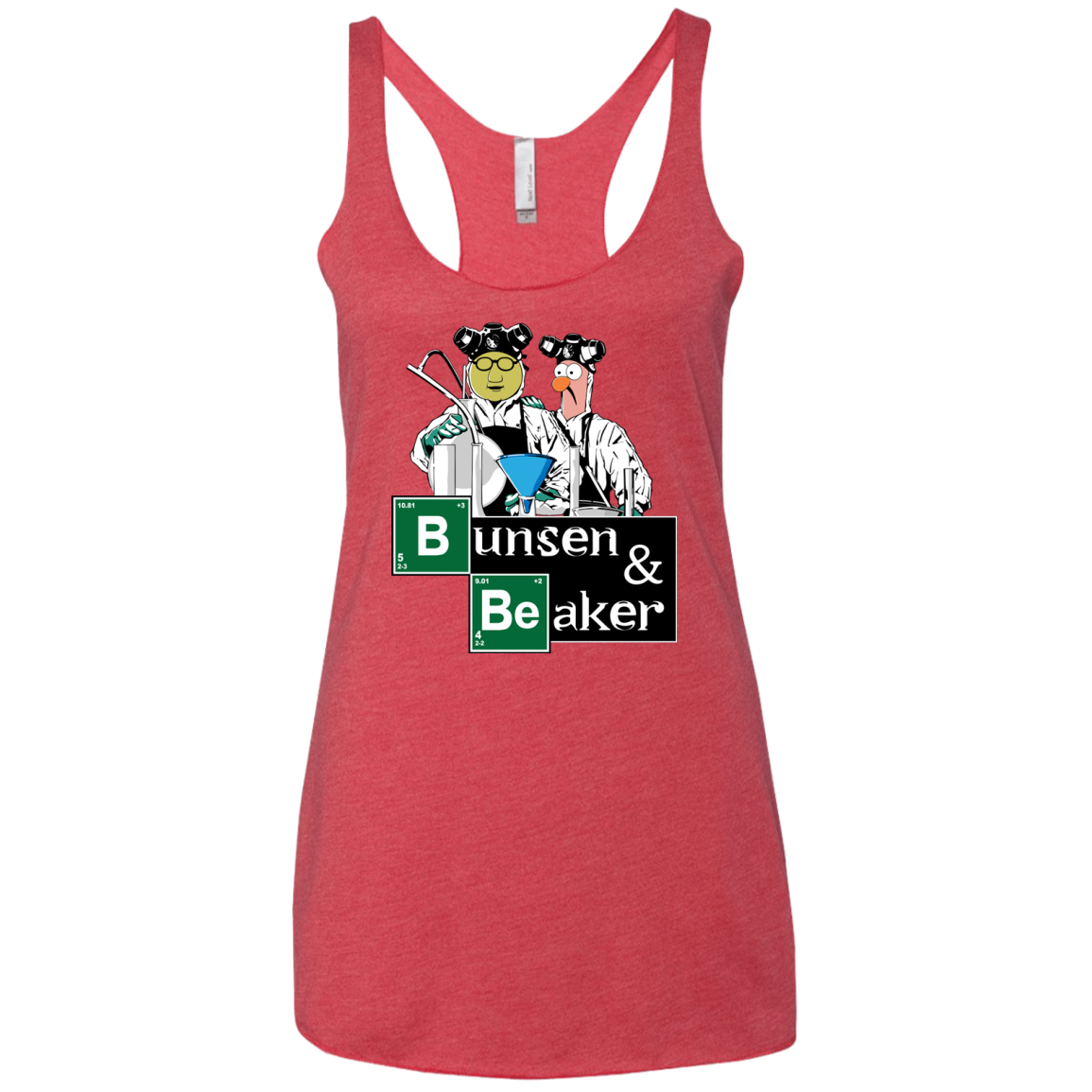Bunsen & Beaker Women's Triblend Racerback Tank