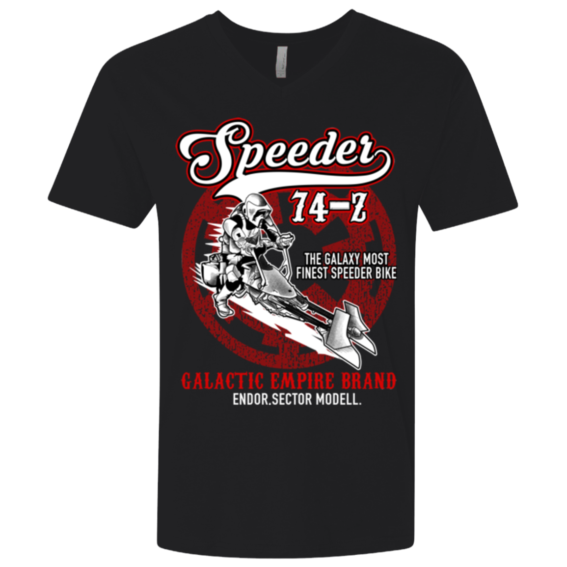 The Speeder Men's Premium V-Neck