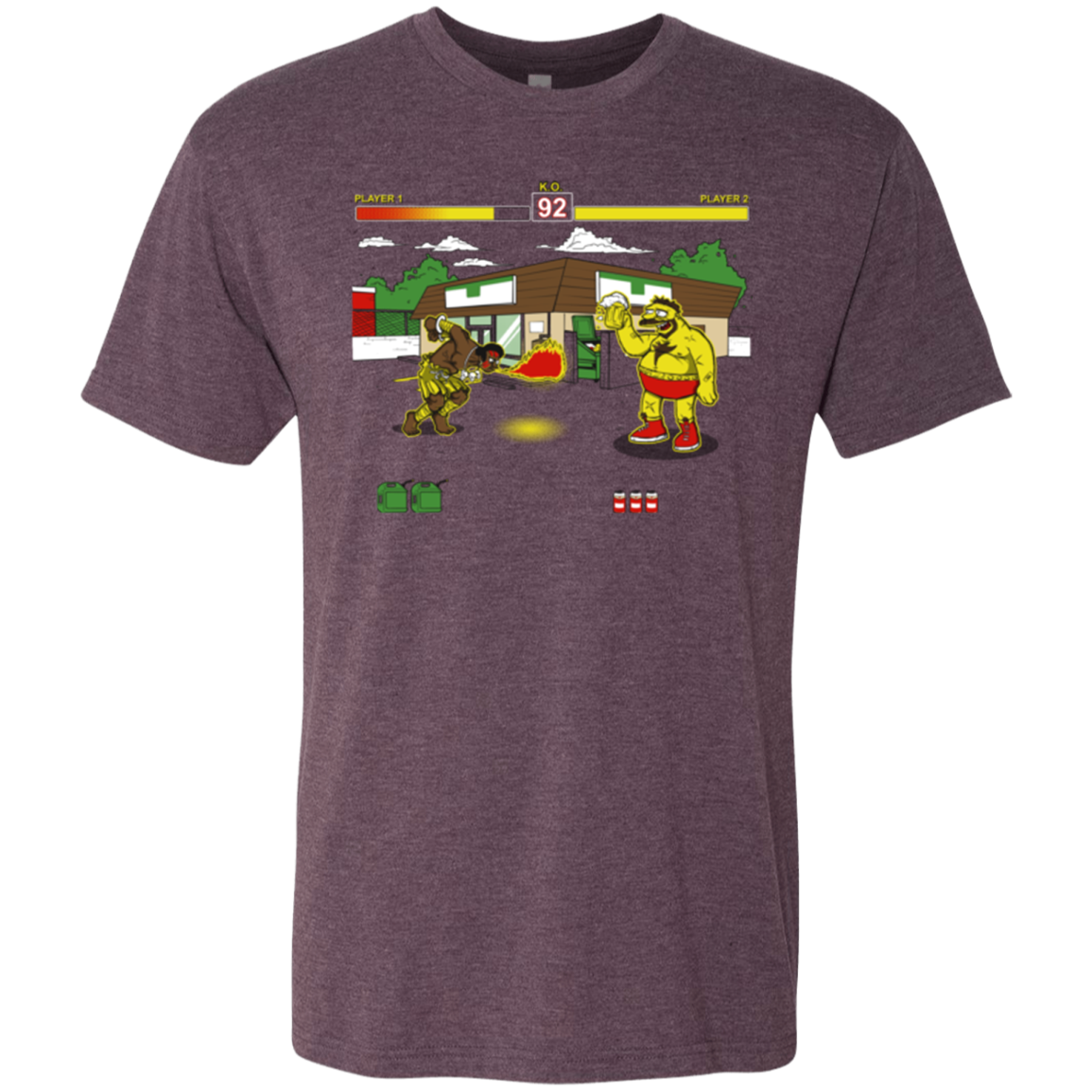 Springfield Fighter Men's Triblend T-Shirt