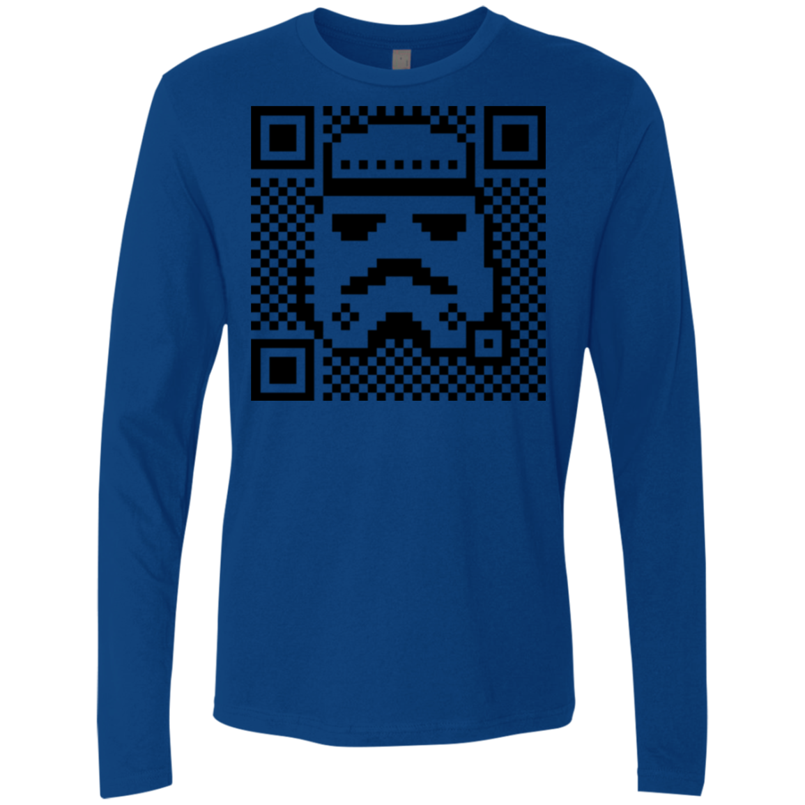 QR trooper Men's Premium Long Sleeve