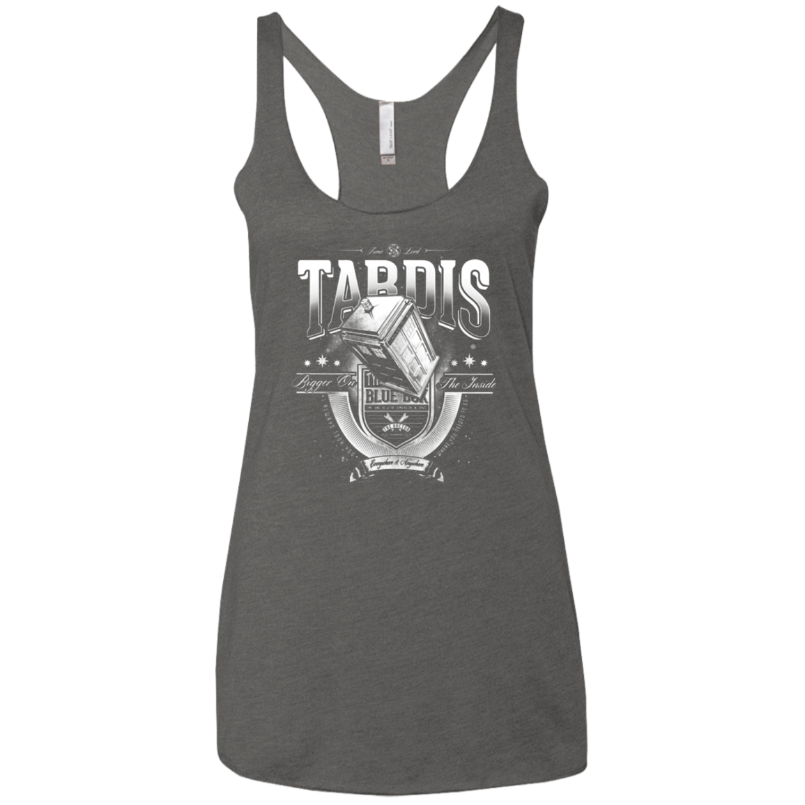 Everywhere and Anywhere Women's Triblend Racerback Tank