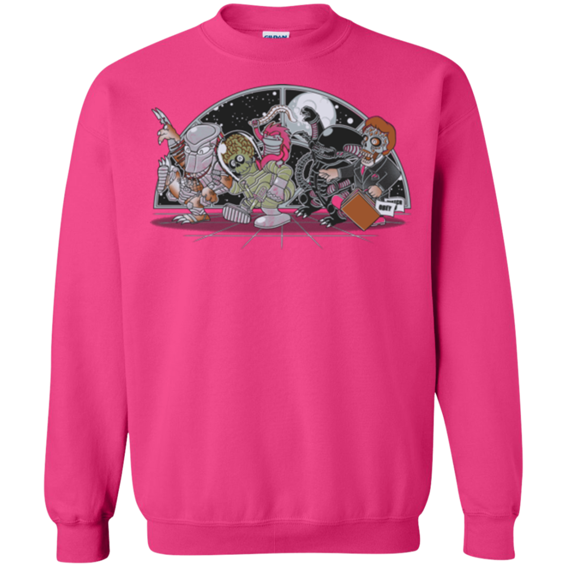 Where The Nasty Aliens are Crewneck Sweatshirt