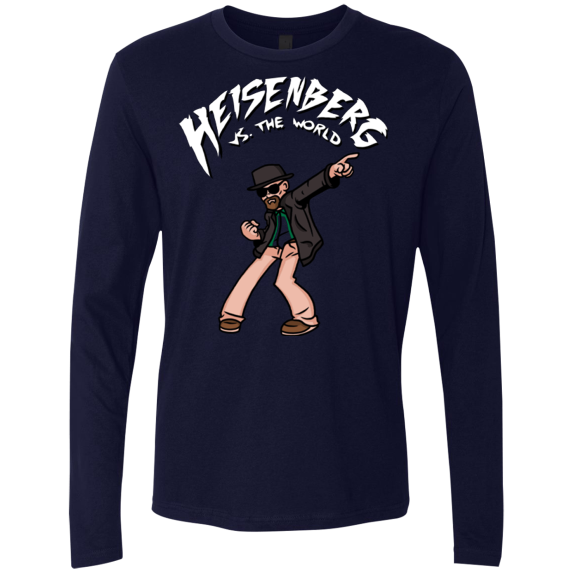 Heisenberg vs the World Men's Premium Long Sleeve