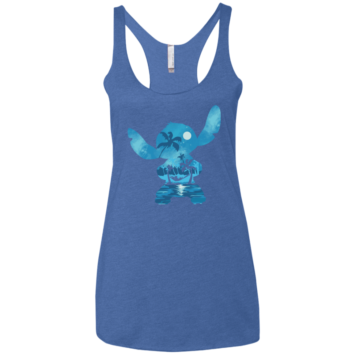 Ohana Portrait Women's Triblend Racerback Tank