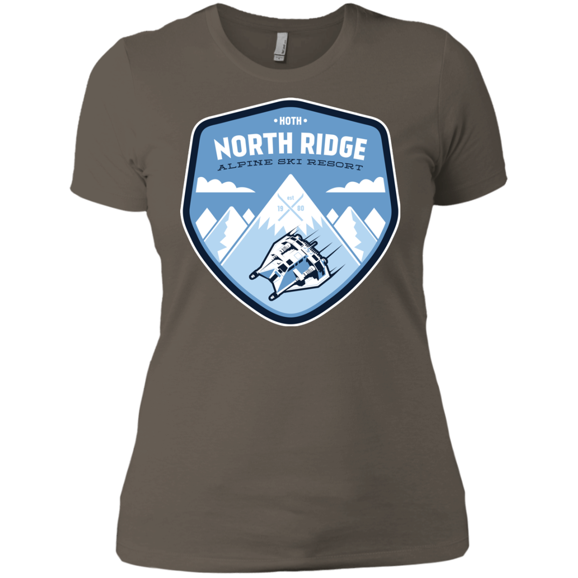 North Ridge Ski Resort Women's Premium T-Shirt