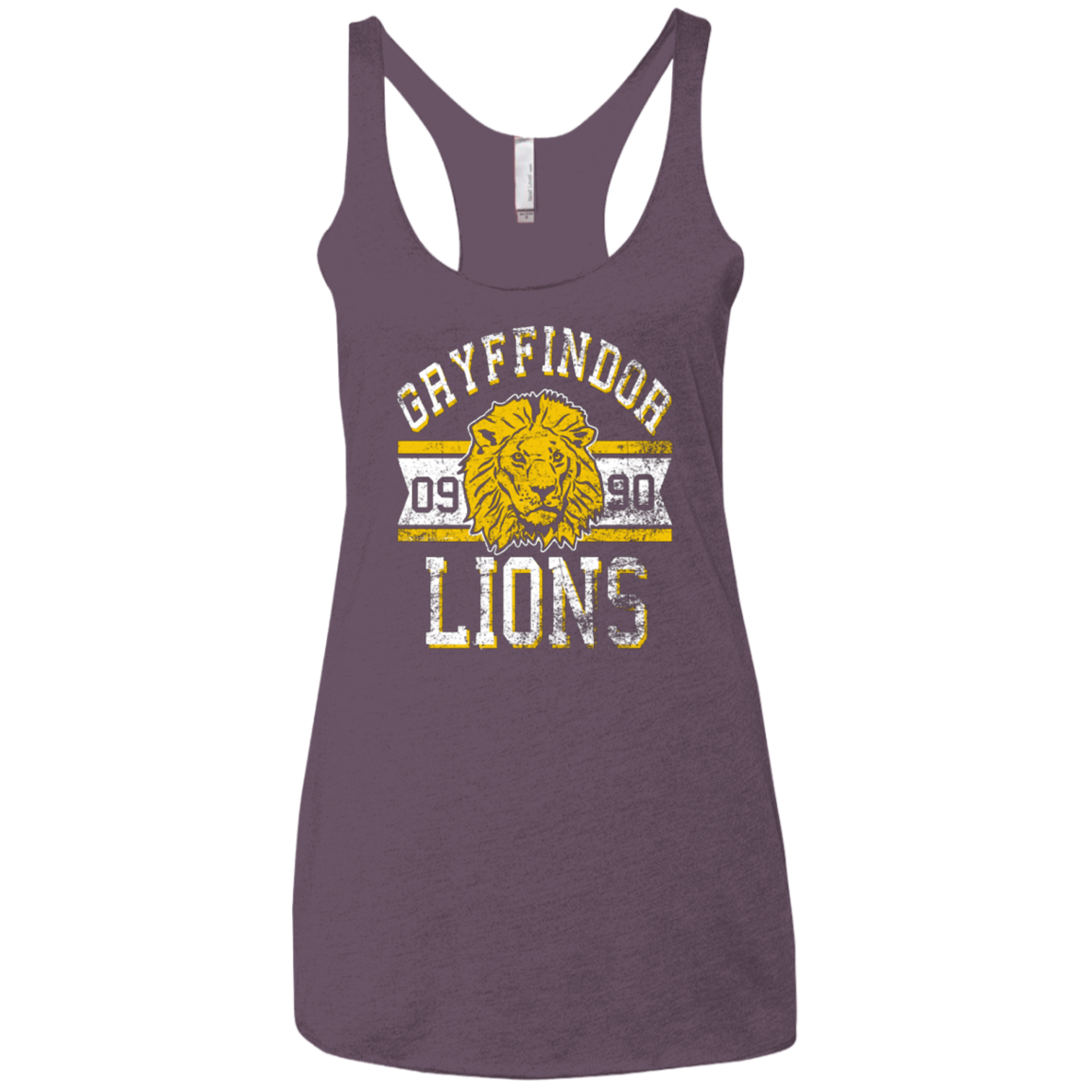 Lions Women's Triblend Racerback Tank