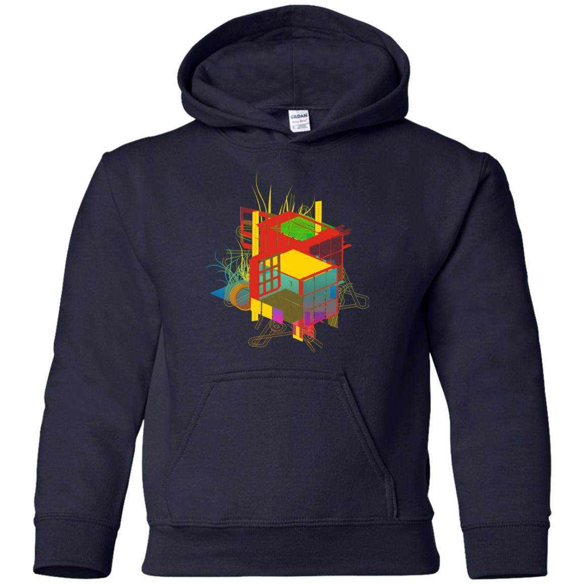 Rubik's Building Youth Hoodie